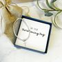 Christening Silver Plated Beaded Bracelet Gift Present, thumbnail 1 of 2