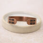 Personalised Unisex Wide Cornish Copper Cuff Bracelet, thumbnail 1 of 7