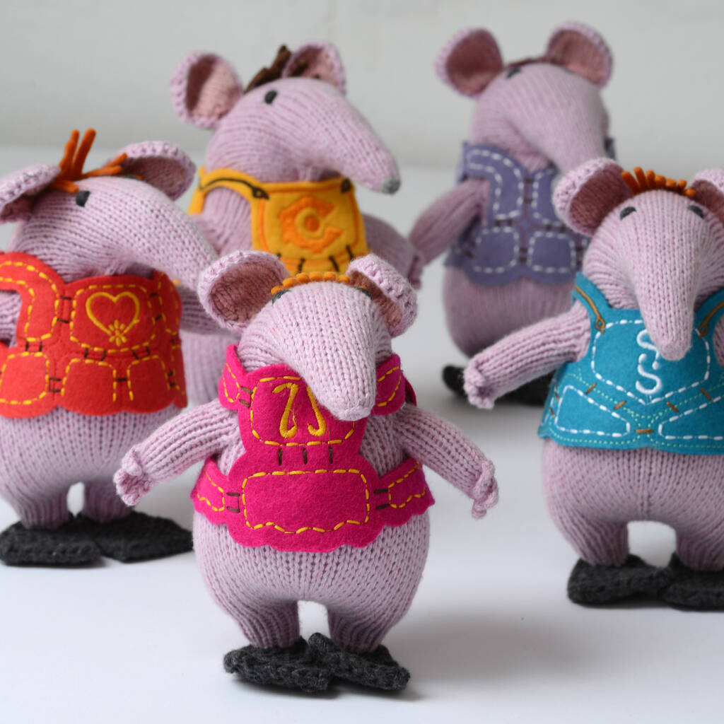 Hand Knitted Clangers Soft Toys, 1 of 6