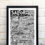 Salford Landmarks Print, thumbnail 4 of 10