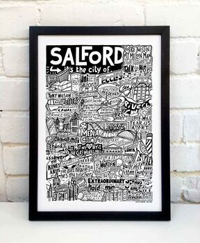 Salford Landmarks Print, 4 of 10