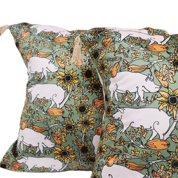 The Country Pig Eco Friendly Cushion, 4 of 4