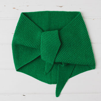 Lambswool Knitted Neckerchief, 5 of 10