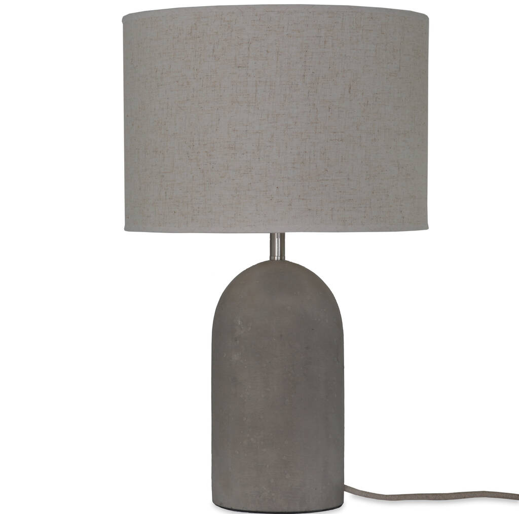 Concrete Table Lamp By all things Brighton beautiful ...