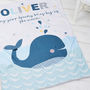 Personalised Whale Baby Blanket, thumbnail 4 of 4
