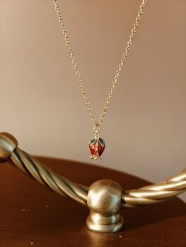 Tulip Flame Necklace, 5 of 9