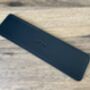 Personalised Handmade Black Leather Bookmark, thumbnail 10 of 12