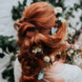 Eden Wedding Bridal Flower Hair Vine, thumbnail 3 of 4