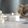 Rose Gold Star Earrings, A Daughter Is, thumbnail 2 of 4