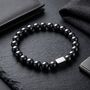 Hematite Bead Bracelet, thumbnail 2 of 8