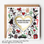 Diy Christmas Scratch Card Write Your Own Message And Stick On The Scratch Off Heart, thumbnail 1 of 5