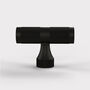 Brass T Bar Knurled Pull Handles For Cupboard Doors And Drawers, thumbnail 12 of 12