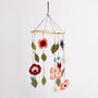Wildflower Mobile Beginner Felt Craft Kit, thumbnail 7 of 7