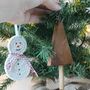 Wooden Scandi Christmas Tree Decoration, thumbnail 5 of 7