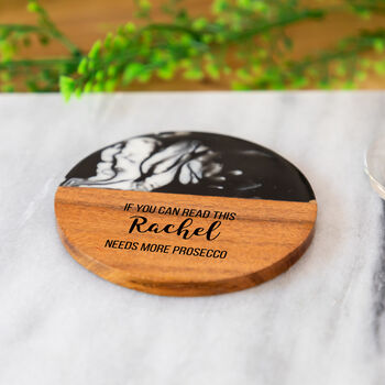 Personalised If You Can Read This Favourite Drink Coaster, 2 of 5