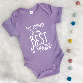 'My Mummy Is The Best…' Personalised Babygrow, 5 of 9