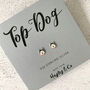 Husky Dog Sterling Silver Earrings, thumbnail 2 of 7