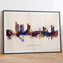 Manchester Skyline Cityscape, thumbnail 6 of 12