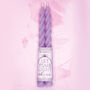 Sugared Lilac Swirl Candle Pack, thumbnail 1 of 3