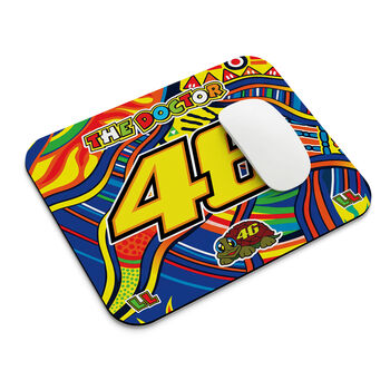 Rossi 46 Helmet Mouse Mat Motorbike Desk Pad Moto Gp Gifts, 2 of 3