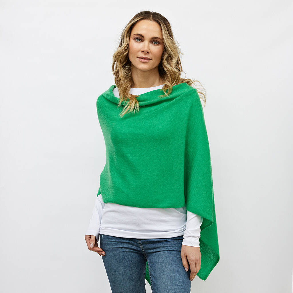 Lucy Four Way Cashmere Poncho, 1 of 12