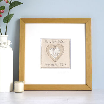 Personalised Wedding Or Anniversary Picture Gift, 2 of 12