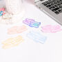 Cute Stationery Laptop Sticker Decal, thumbnail 2 of 2