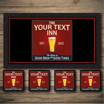 Stumble Inn Personalised Home Pub Sign / Man Cave Sign, 8 of 9