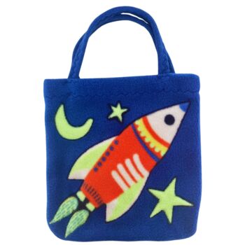 Toddler's Personalised Handbag Blue, 3 of 3