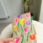 Tulips Floral Mother's Day Card, thumbnail 1 of 8