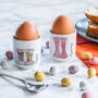 Personalised Mummy And Me Ceramic Egg Cups, thumbnail 1 of 3