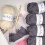 Mountain Top Cushion Crochet Kit, thumbnail 7 of 8