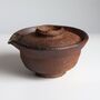 Handmade Wood Fired Shiboridashi Tea Brewing Bowl 115ml, thumbnail 1 of 7