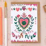 Love Always Heart Card, thumbnail 1 of 3