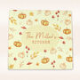 Personalised Halloween Pumpkin Glass Chopping Board, thumbnail 2 of 3