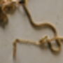 18 K Gold Cross Pendant Necklace Genesis, thumbnail 7 of 8