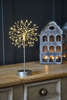 Multi Branch Starburst Table Light Gold Or Silver Colour, 4 of 6