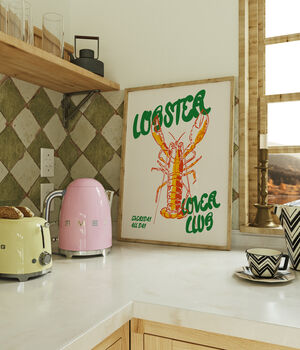 Lobster Lover Club Print, 4 of 4