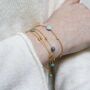 Sterling Silver Gold Plated Apatite Necklace/Bracelet, thumbnail 4 of 5
