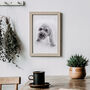 Personalised Hand Drawn Pet Portrait Cat / Dog Drawing, thumbnail 8 of 12