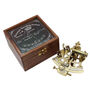 Brass Sextant With Wooden Box, thumbnail 8 of 9
