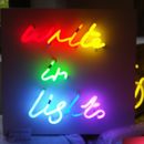 Personalised Handwriting Neon Light Sign By Write In Lights ...