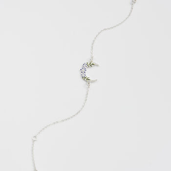 Silver Nightshade Moon Bracelet, 6 of 9