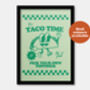 Taco Time Character Print, thumbnail 4 of 5
