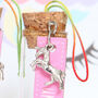 Set Of Two Unicorn Glitter Christmas Tree Decorations, thumbnail 2 of 2