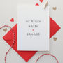 Personalised Mr And Mrs Wedding Or Anniversary Card, thumbnail 2 of 4