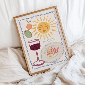 Girls Just Wanna Have Sun Print, 3 of 3