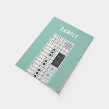 Sample Synthesizer Print | Op1 Synth Poster, 4 of 6