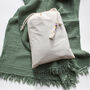 Soft Cotton Muslin Throw Blanket, Christmas Gift For Her, thumbnail 11 of 12