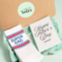 Super Dad Father’s Day Socks Letterbox, thumbnail 1 of 2